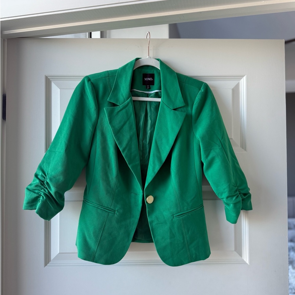 XOXO Vibrant Green Jacket